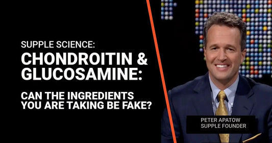 CHONDROITIN & GLUCOSAMINE: CAN THE INGREDIENTS YOU ARE TAKING BE FAKE? - Supple Drink
