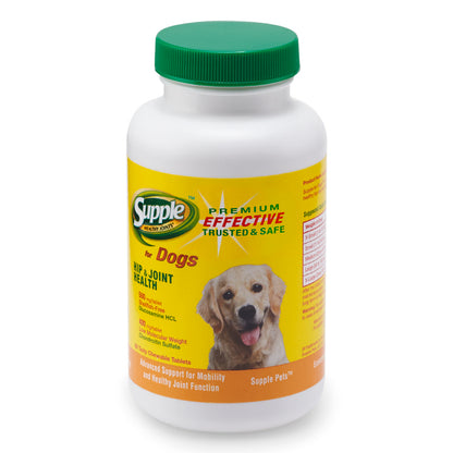 A Bottle of Supple Pets Hip & Joint Care Chews