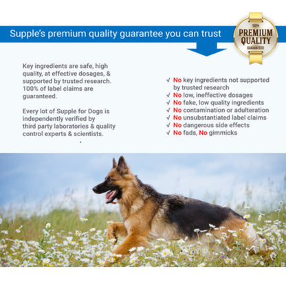 Supple Pets Hip & Joint Care Chews - Dog Joint Supplement for Comfort, Mobility and Flexibility